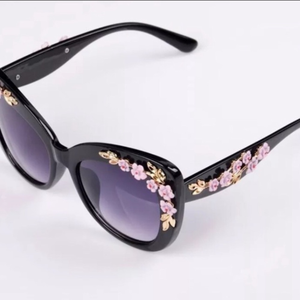 New! Oversized Cat Eye Sunglasses - Picture 5 of 9